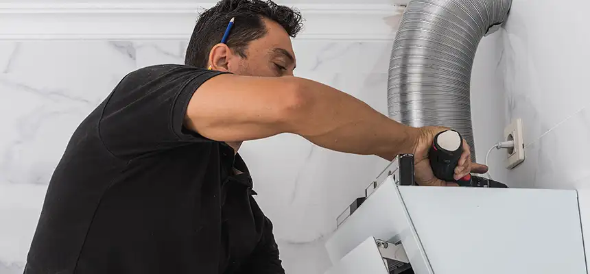 Precision In-wall Dryer Vent Cleaning & Rerouting Corrections in Hemet, CA